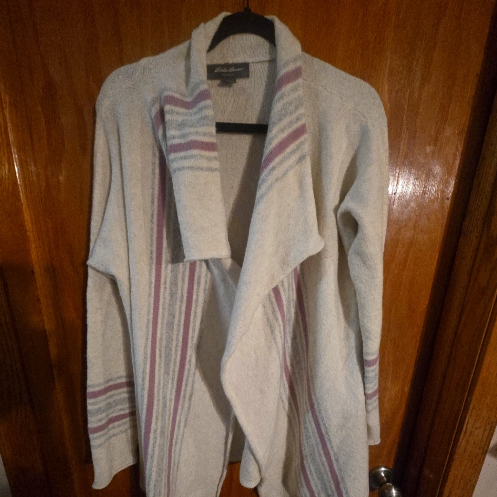 Eddie Bauer sleepwear Womens cardigan size medium